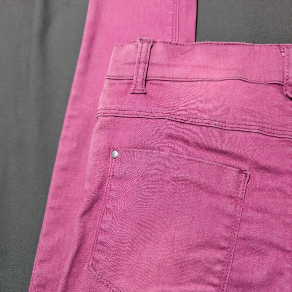 NWT Name it Girls pink Polly skinny jeans size 13 adjustable waist - Picture 8 of 11